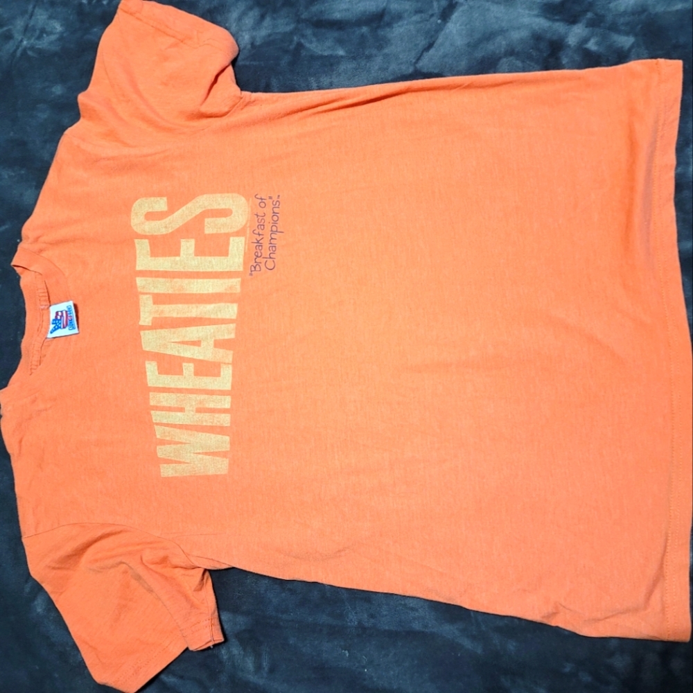 Junk Food Clothing Wheaties Men's Tee Shirt (Medium)